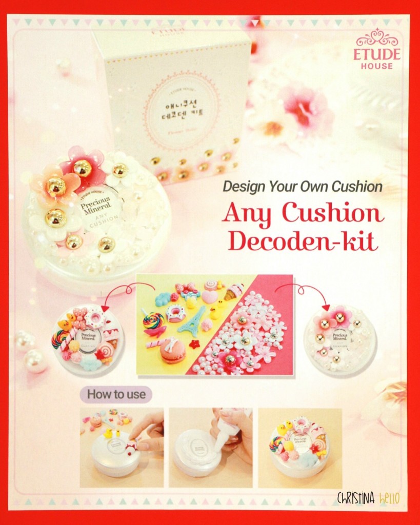 A look inside the Etude House Pink Bird box: Open Your Eyes Make Up Box Kit,  Decoden kit cuteness and more
