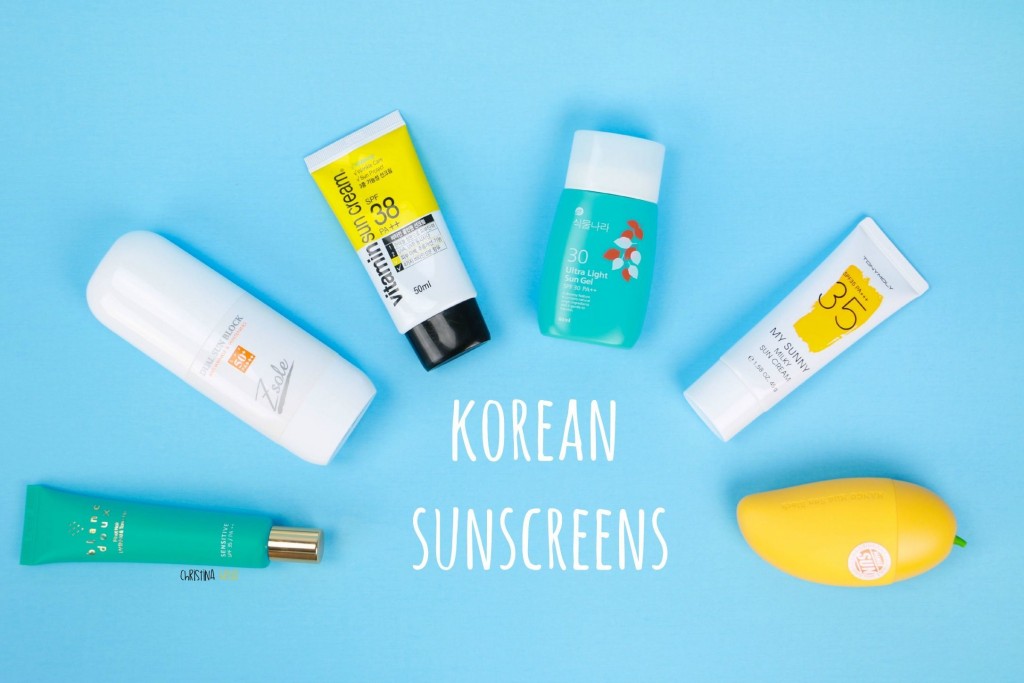 Korean sunscreens review