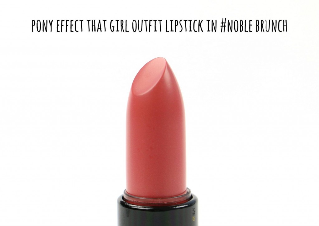 Pony effect that girl outfit lipstick in noble brunch