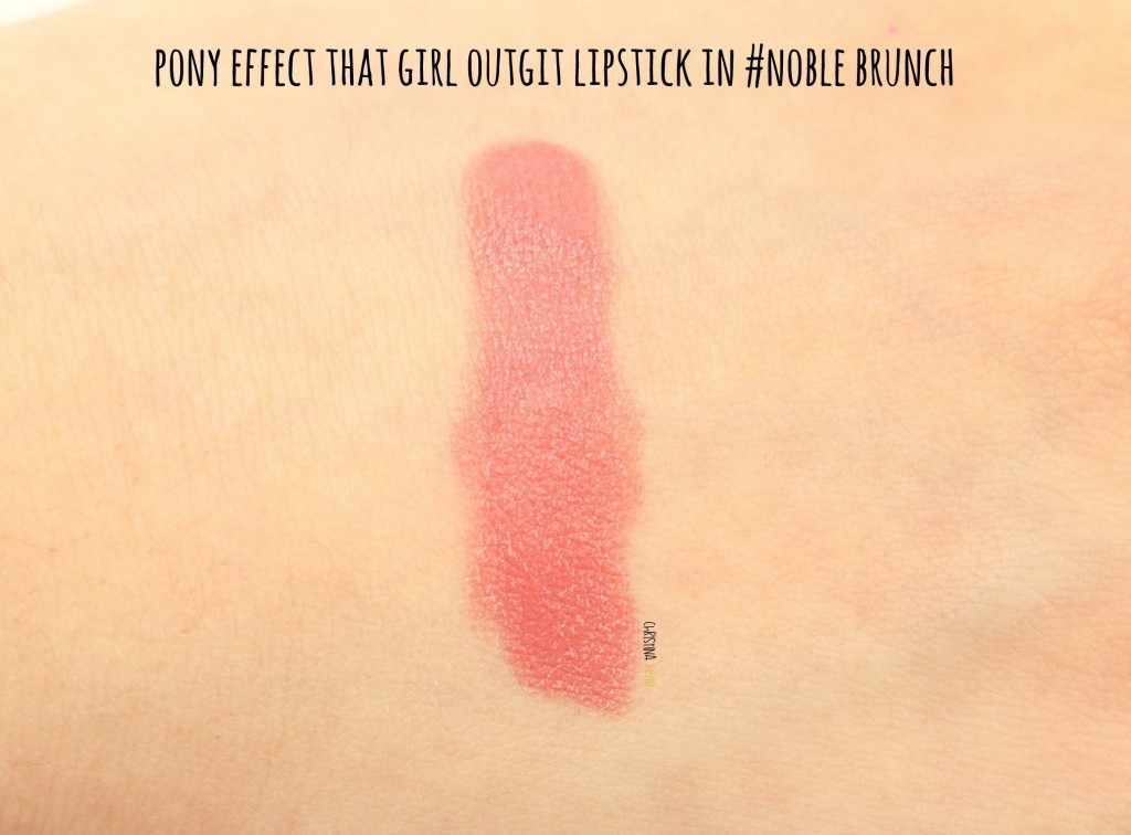 Pony effect noble brunch swatch