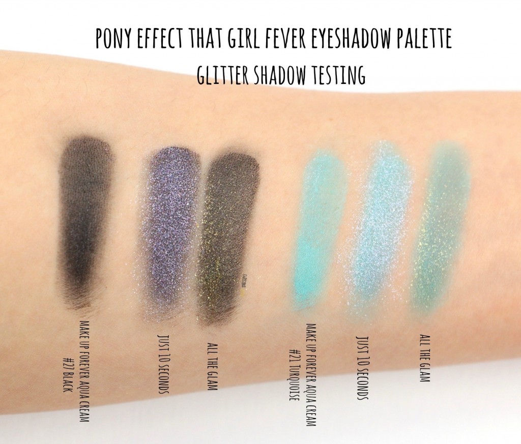 Pony effect fever shadow palette swatches