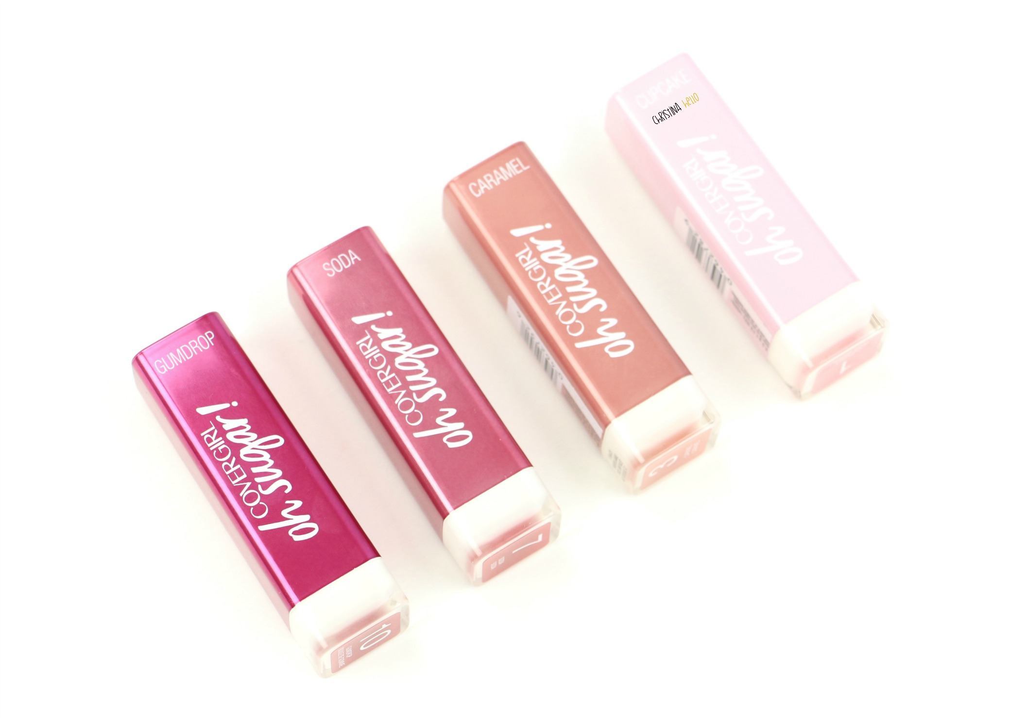 Covergirl oh sugar! lip balm review & swatches - Christinahello