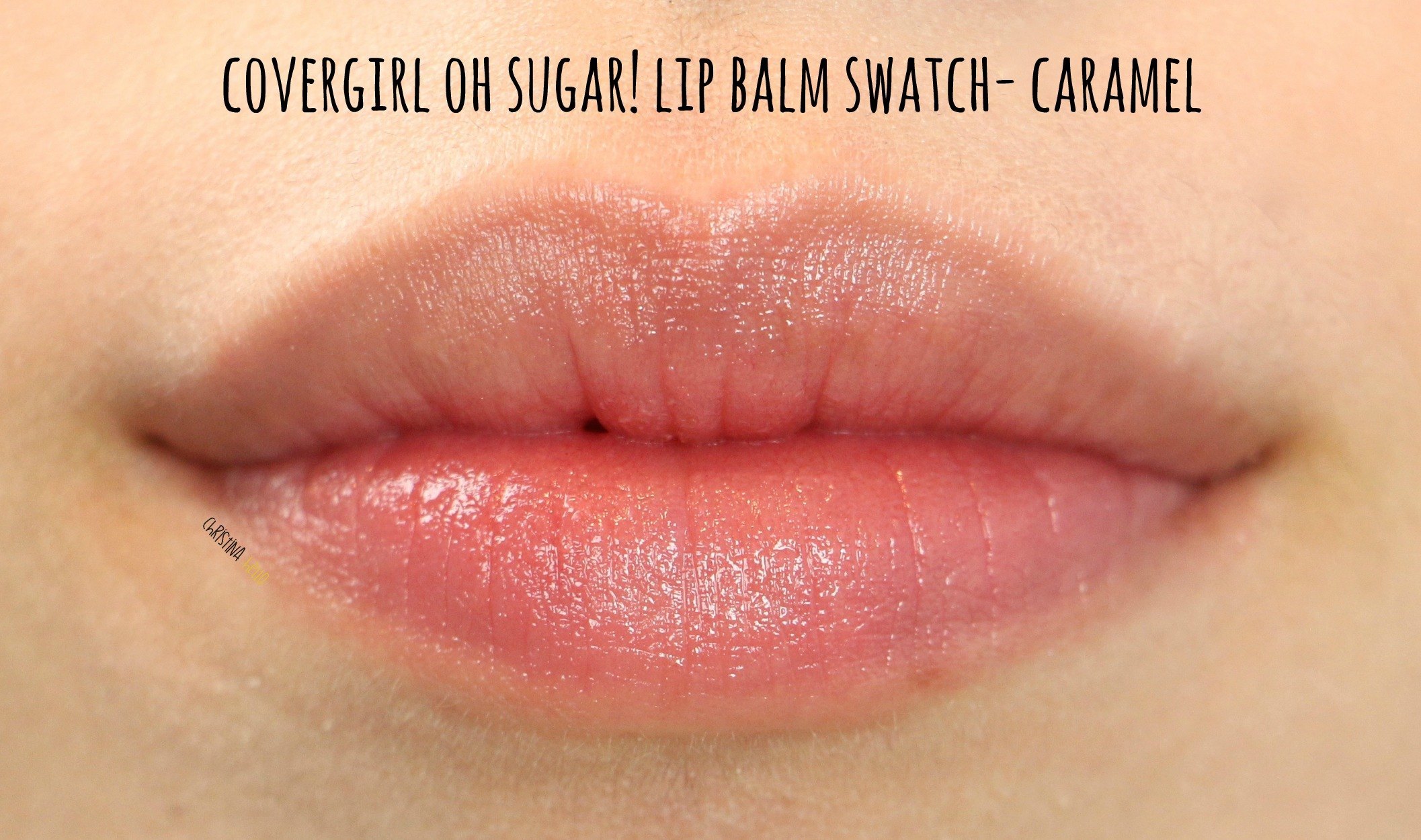 Covergirl Oh Sugar Lip Balm Review Swatches Christinahello