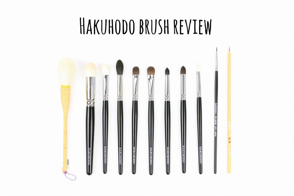 Hakuhodo brush review