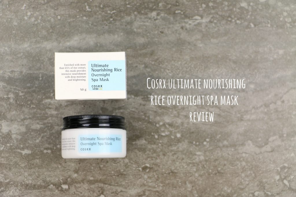 cosrx night cream