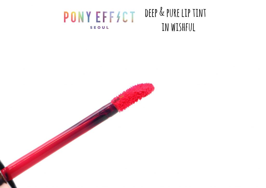 Pony effect deep and pure lip tint review
