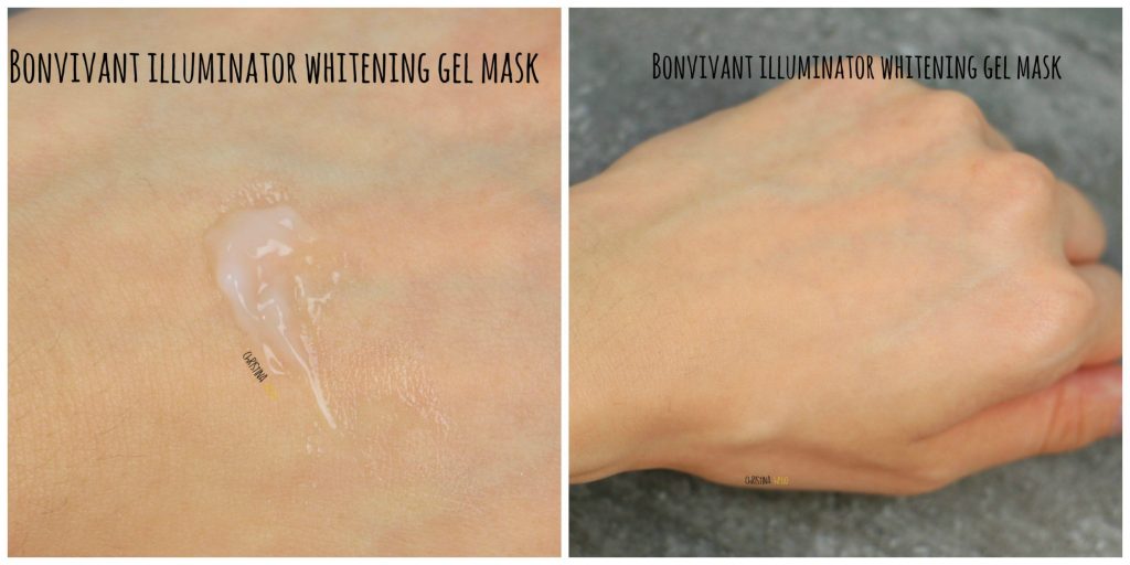 Bonvivant illuminator whitening gel mask review
