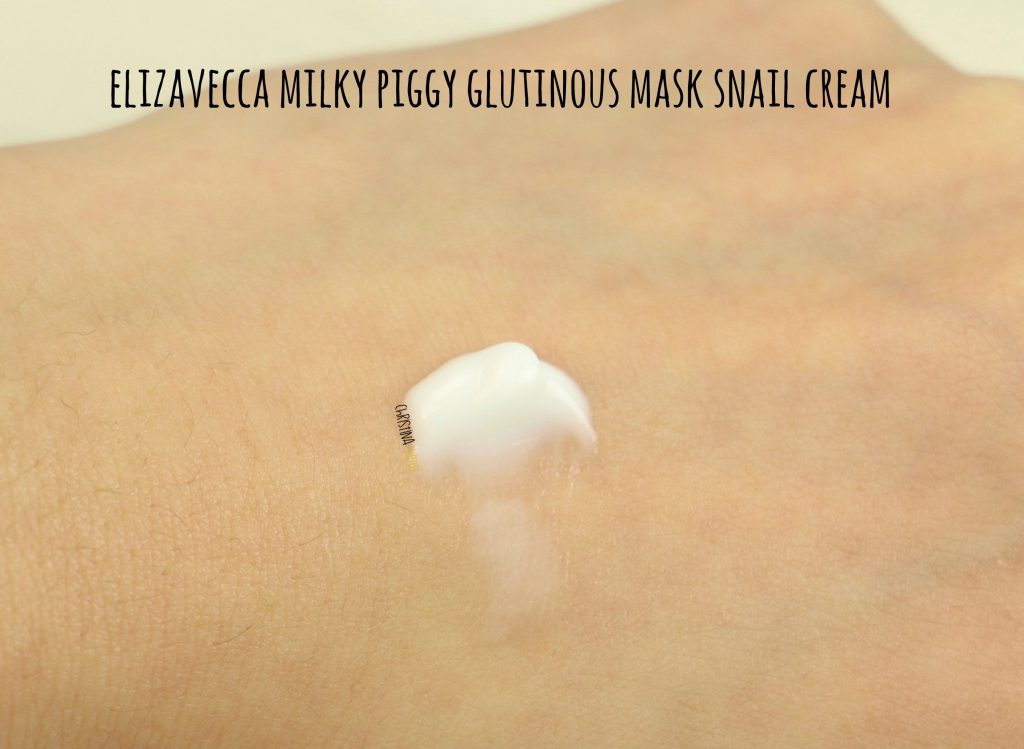 Elizavecca glutinous mask snail cream