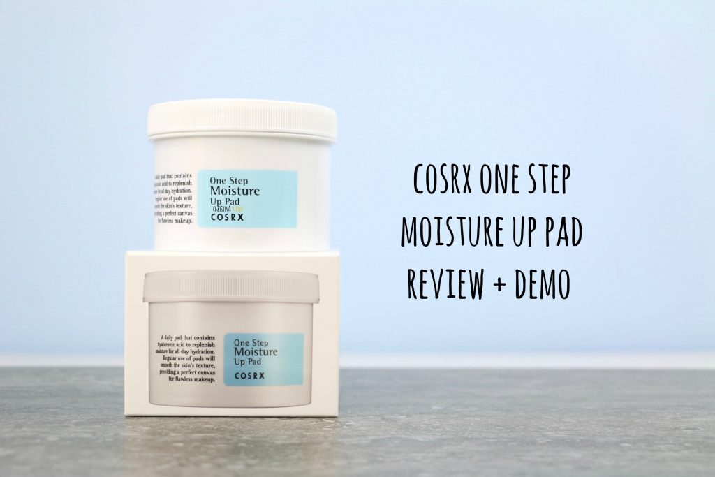 cosrx one step moisture up pad review