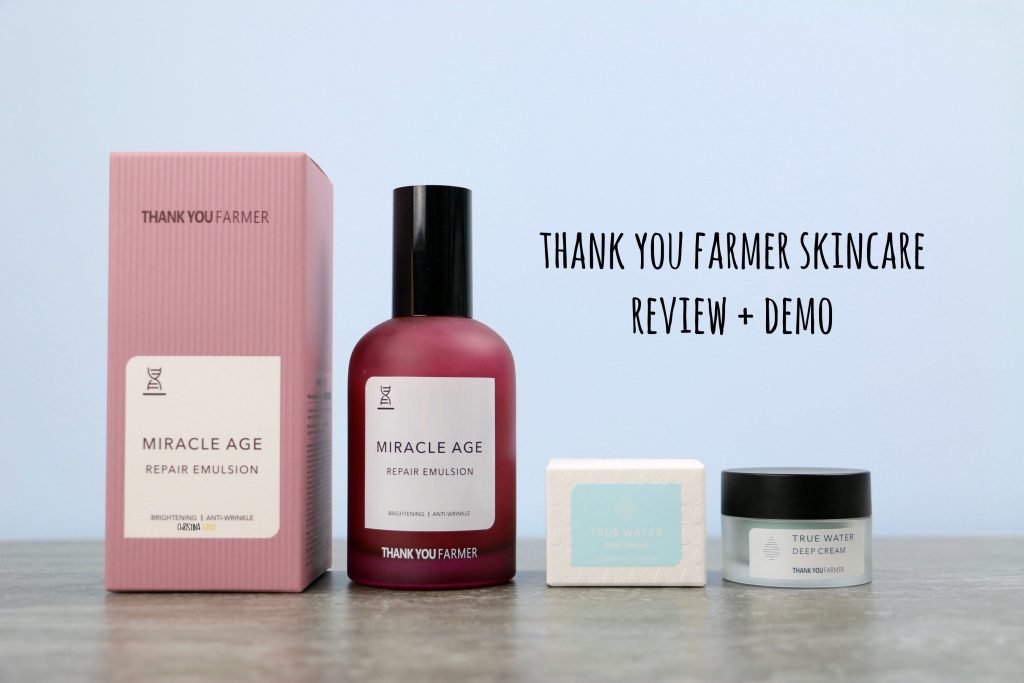 thank you farmer skincare review
