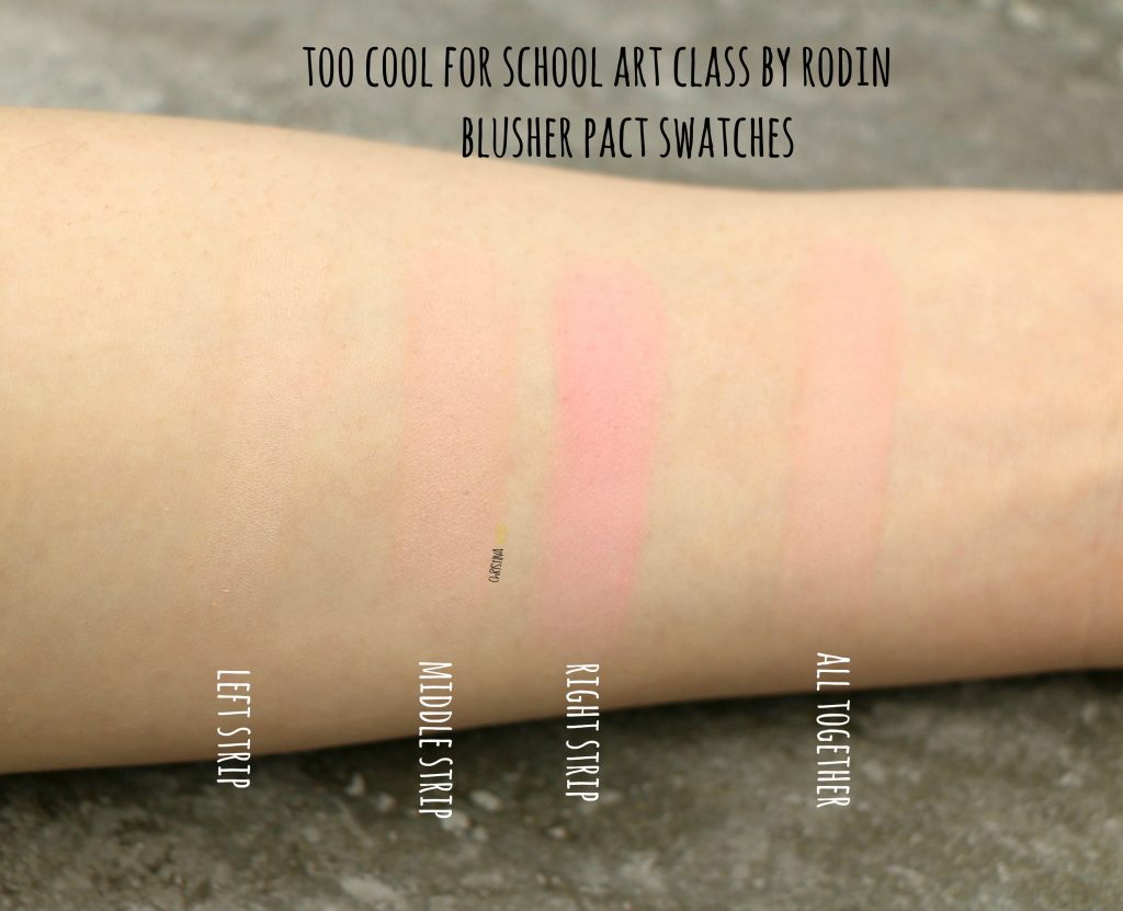too cool for school blush swatch review