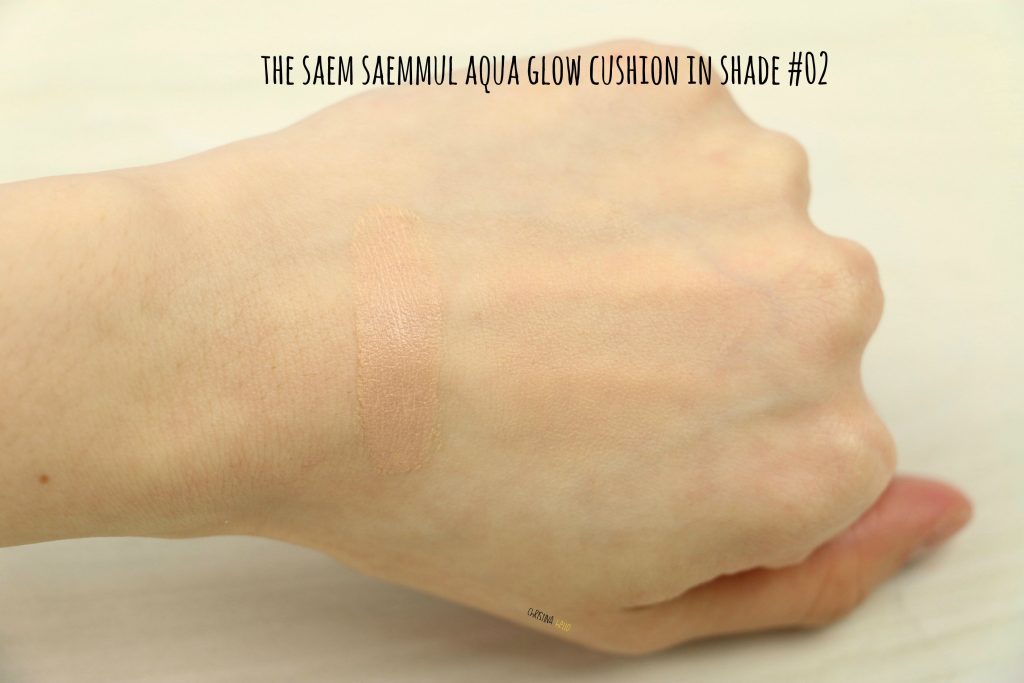 The sawm aqua cushion