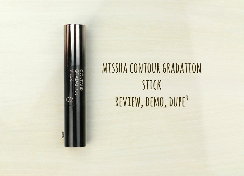 Missha contour gradation stick review