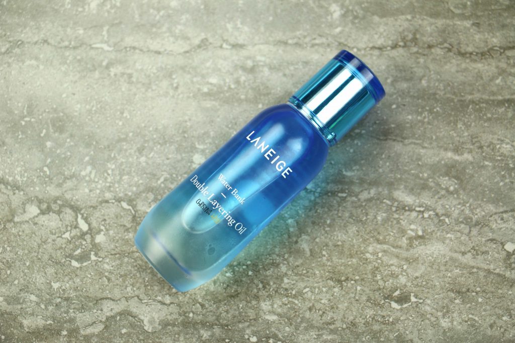 Laneige water bank double layering oil review
