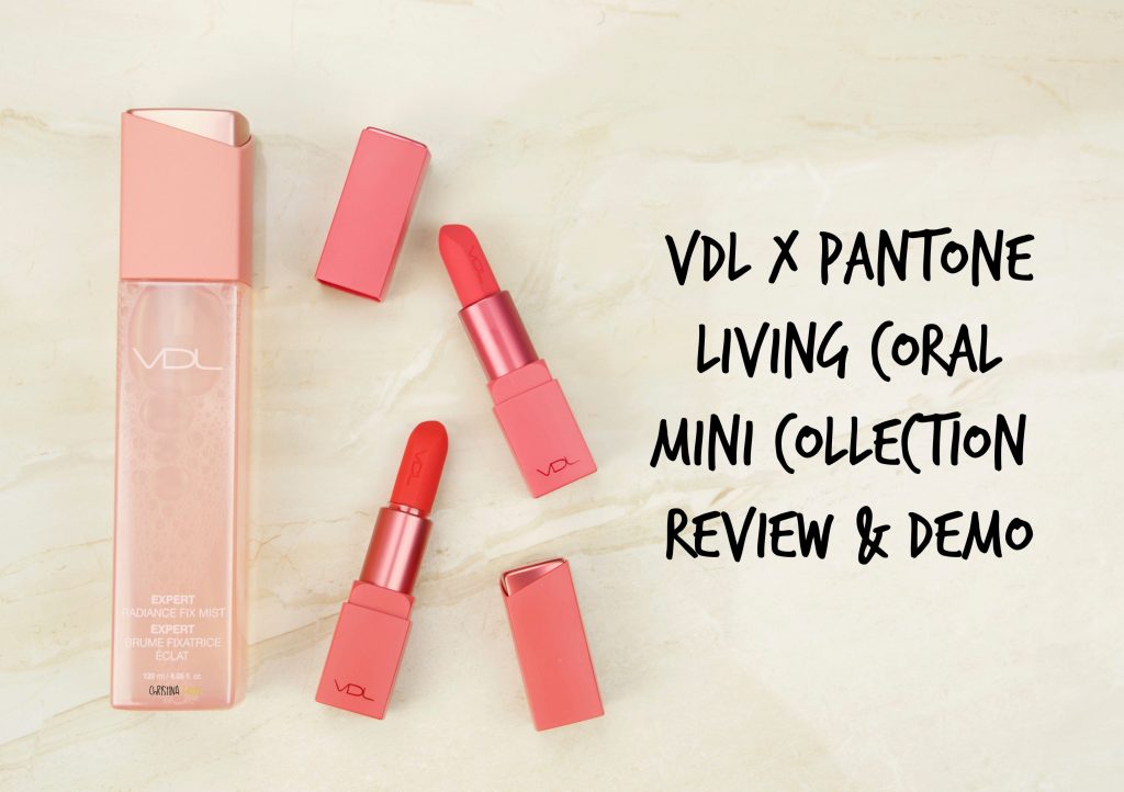 VDL x Pantone living coral collection review – Christinahello