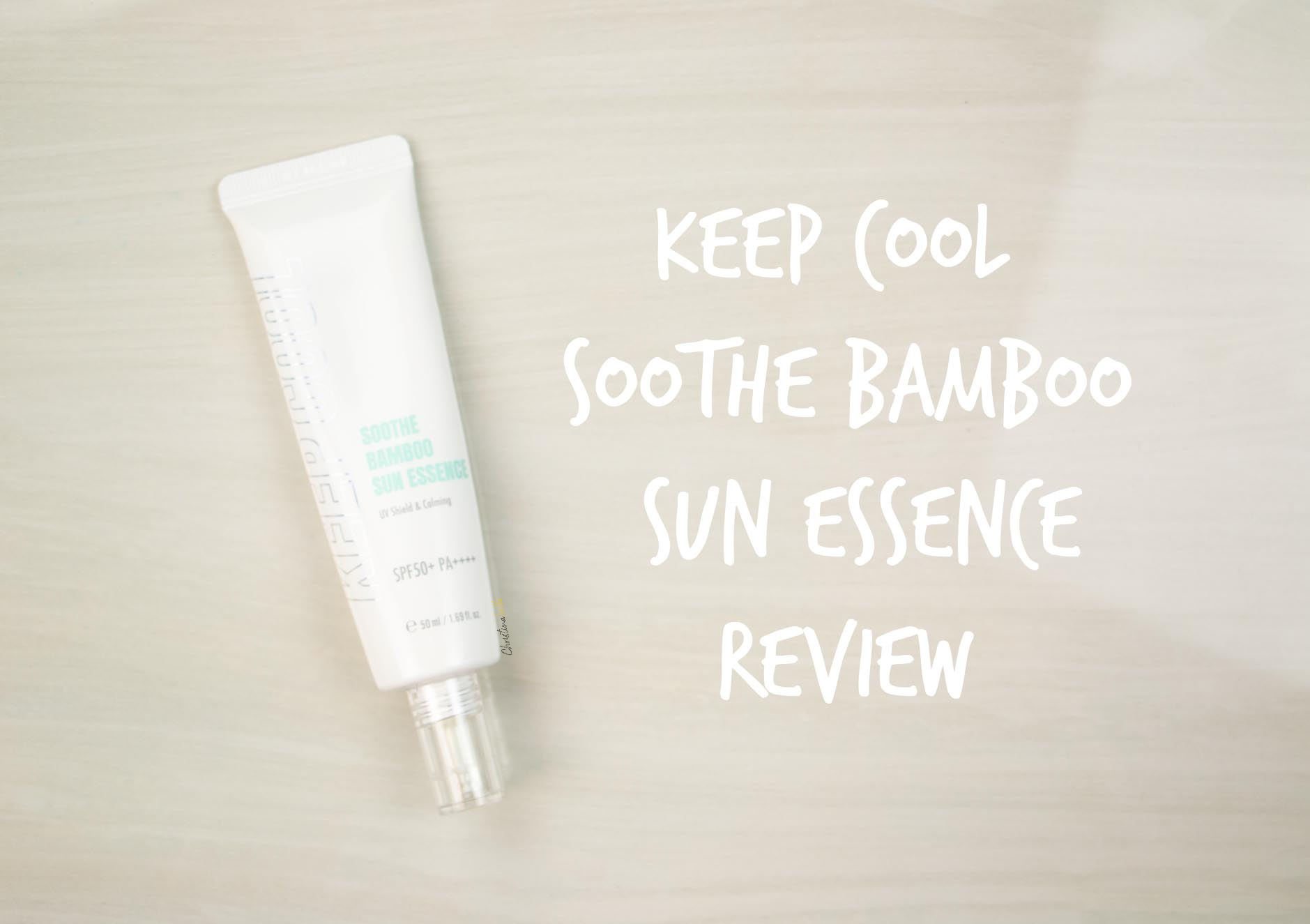 keep cool bamboo sun essence