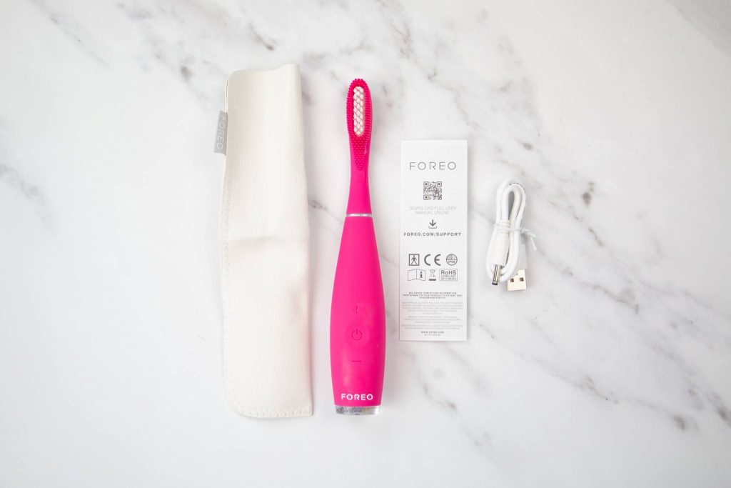Sonic electric toothbrush Foreo ISSA 3 electric sonic toothbrush review
