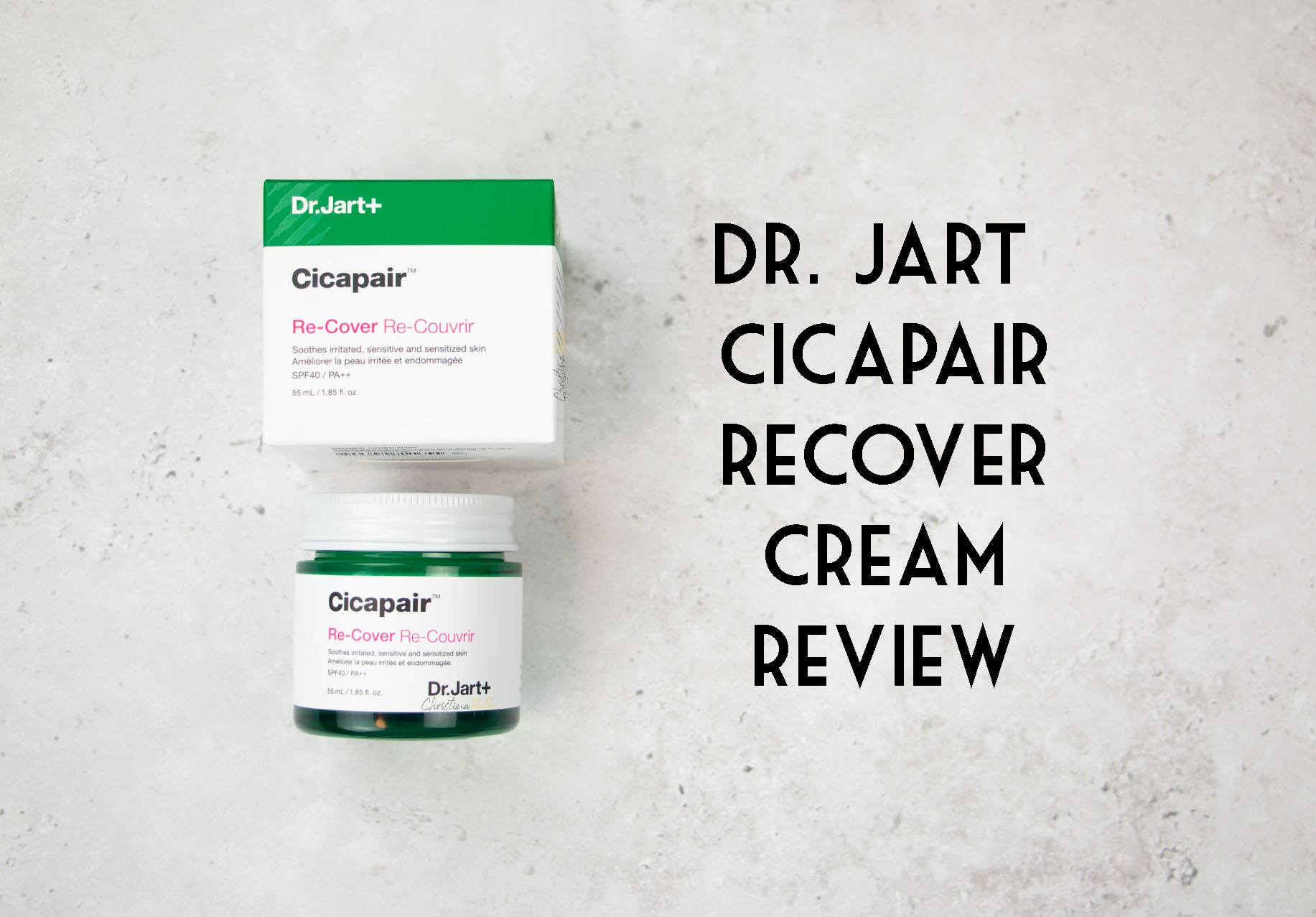 Dr. Jart cicapair tiger grass color correcting treatment review I Tik