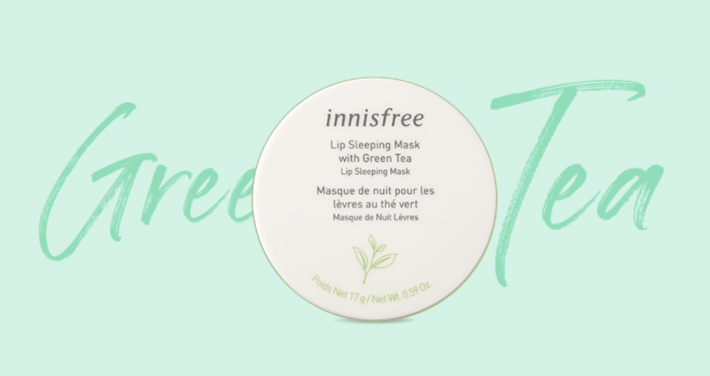Innisfree lip sleeping mask green tea ingredients review