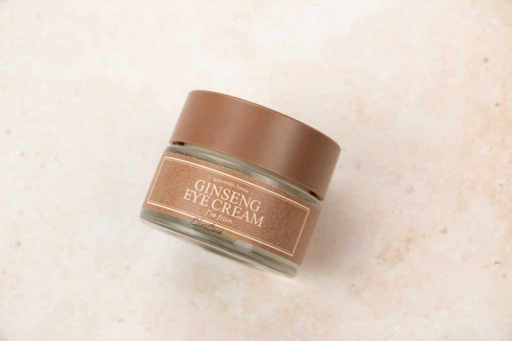 I'm from ginseng eye cream review