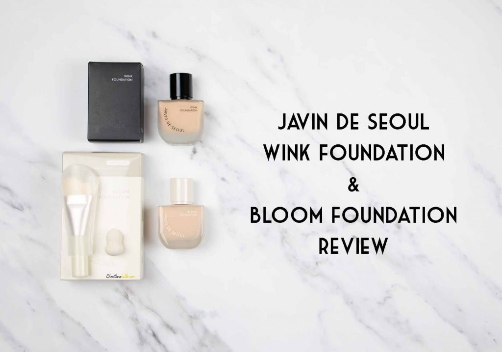 Javin de Seoul wink foundation javin de seoul bloom foundation review