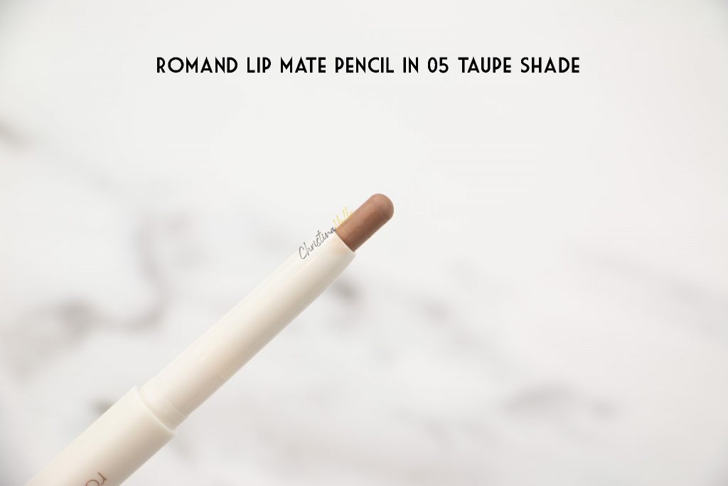 Romand lip mate pencil in 05 taupe shade review
