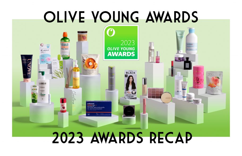 Olive young awards 2023 recap/ Trending K-beauty products in Korea
