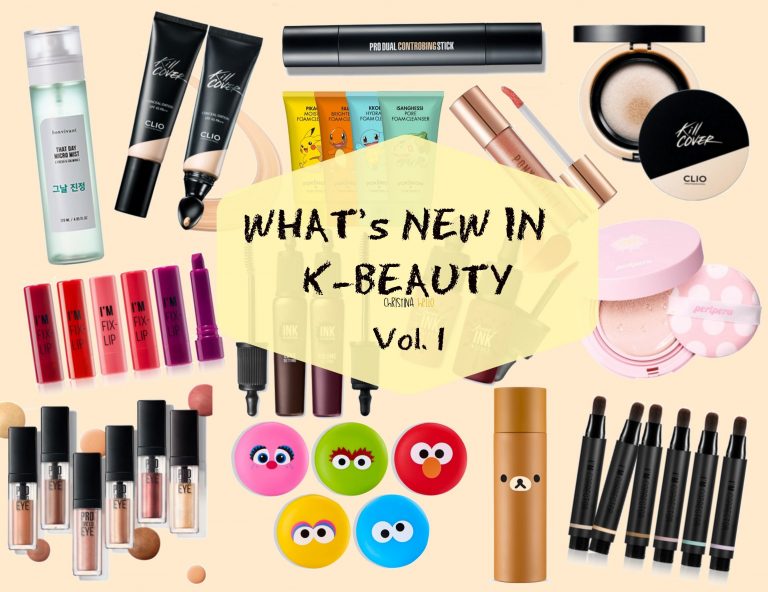 What’s new in Kbeauty Vol. 1 Christinahello