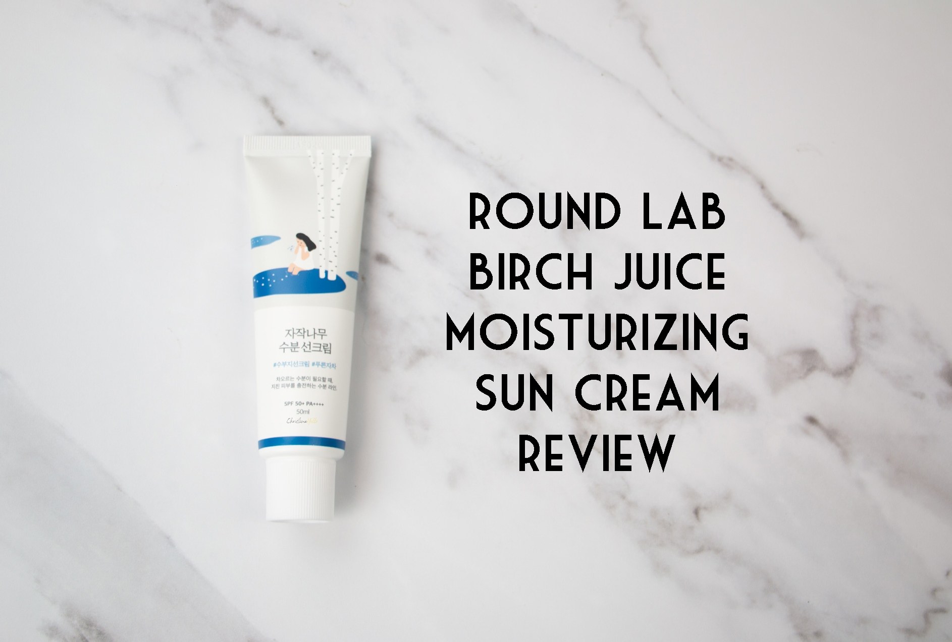 Round Lab Birch Moisturizing Sunscreen SPF 50+ PA++++ (Ingredients